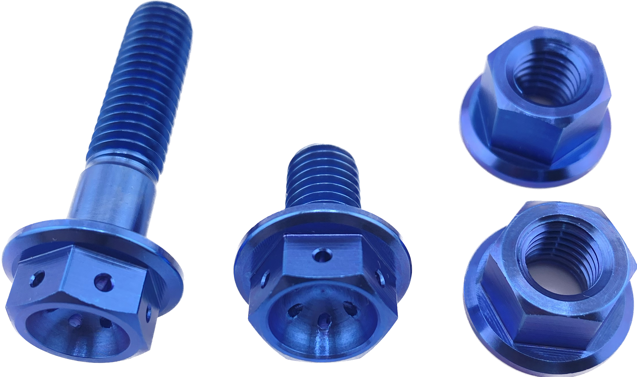 CRF110 titanium exhaust bolt kit - Factory Minibikes