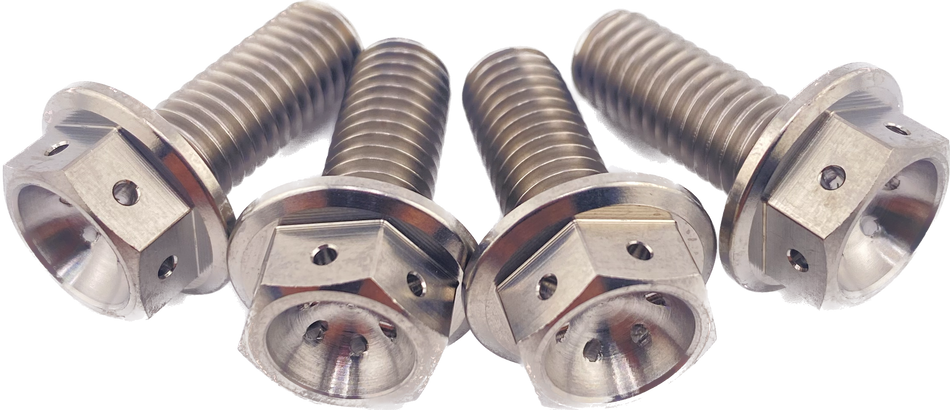 CRF110 Titanium foot peg mount bolts - Factory Minibikes