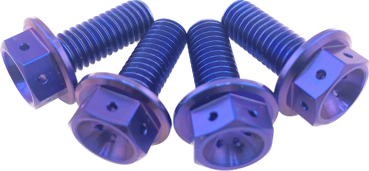 CRF110 Titanium foot peg mount bolts - Factory Minibikes