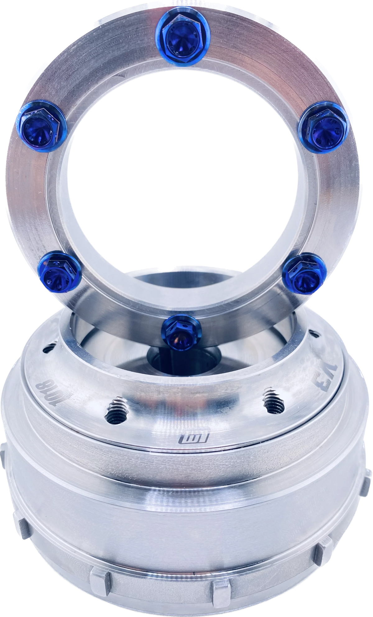 Steel V3 Starter Ring w/ Ti Bolts - CRF110 & CRF125F/FB - Factory Minibikes