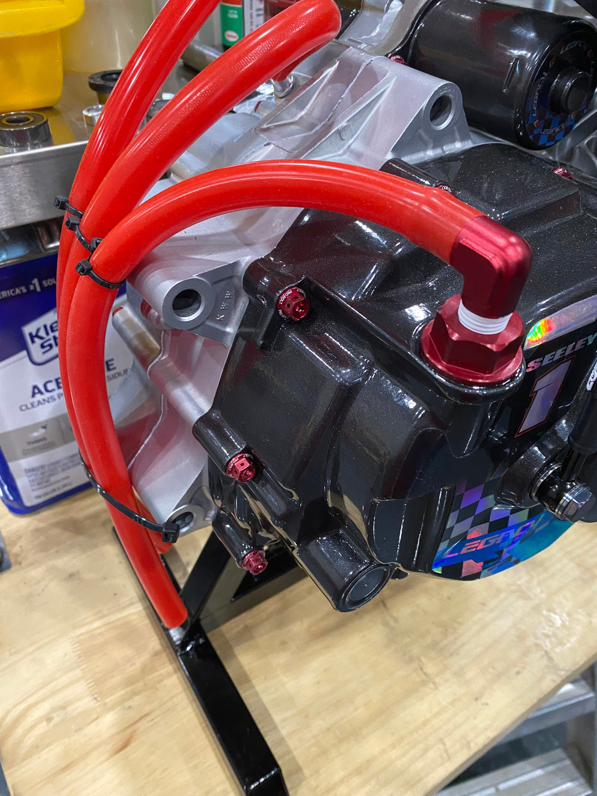 Crf110 colored engine bolt kit - Factory Minibikes
