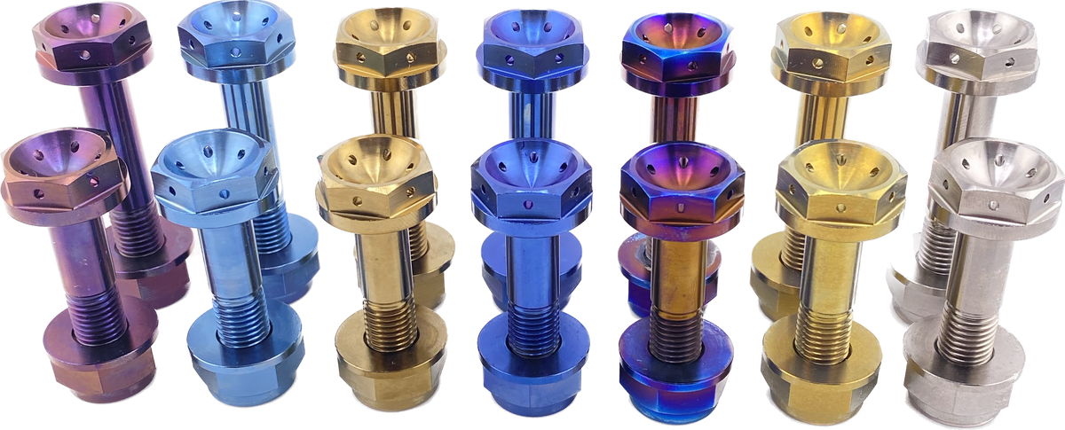 CRF110 Titanium shock bolts - Factory Minibikes