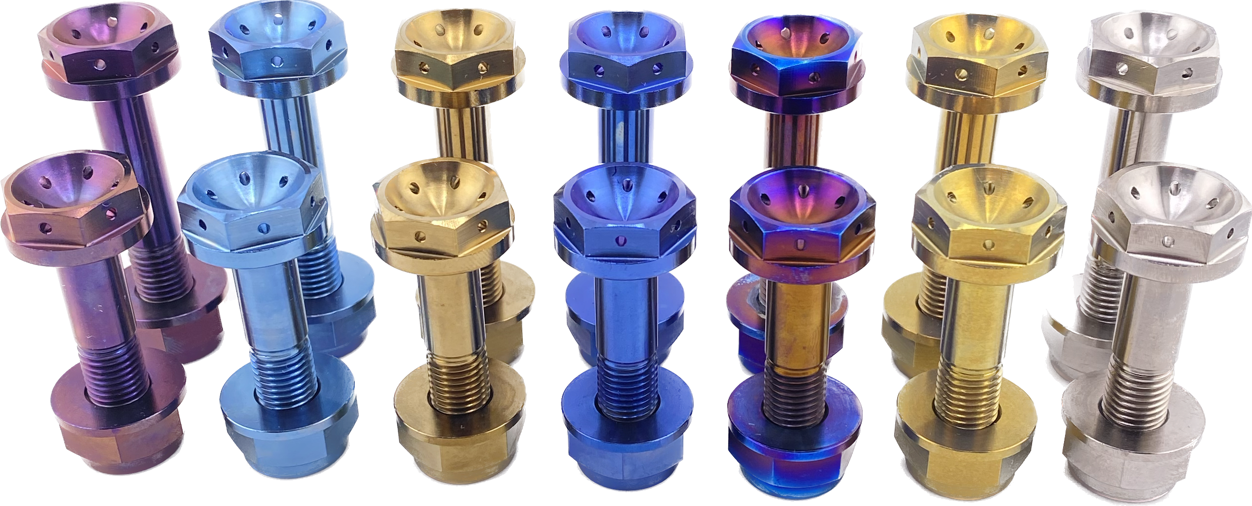 CRF110 Titanium shock bolts - Factory Minibikes