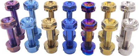 CRF110 Titanium shock bolts - Factory Minibikes