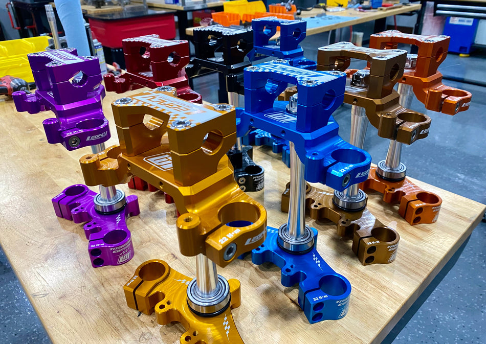 CRF110 Full triple clamp set