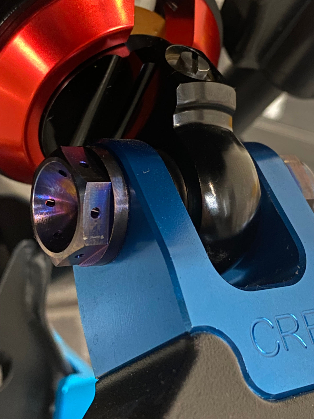 CRF110 Titanium shock bolts - Factory Minibikes