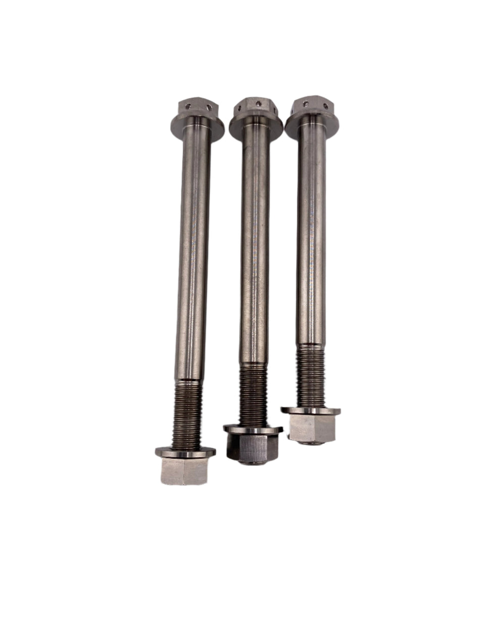 CRF110 TITANIUM ENGINE MOUNT BOLT KIT (EXTENDED) - Factory Minibikes