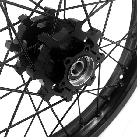KKE Racing Surron LBX 19"/16" Wheelset - BLACKOUT - Factory Minibikes
