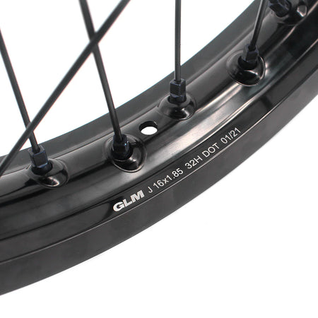 KKE Racing Surron LBX 19"/16" Wheelset - BLACKOUT - Factory Minibikes