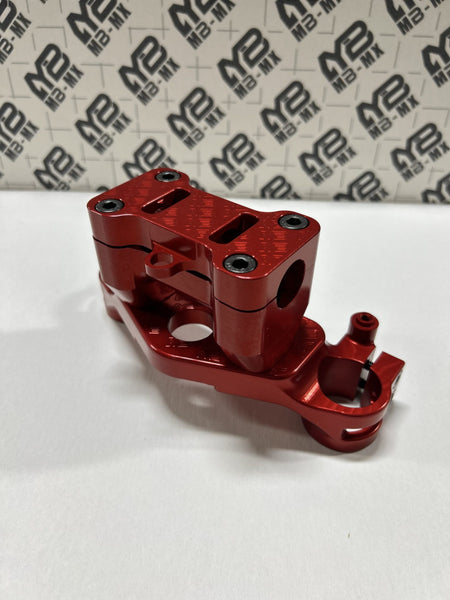 NEW Gen2 MB-MX Billet Top Triple Clamp - 2019+ CRF110 & CRF125F/FB - Factory Minibikes