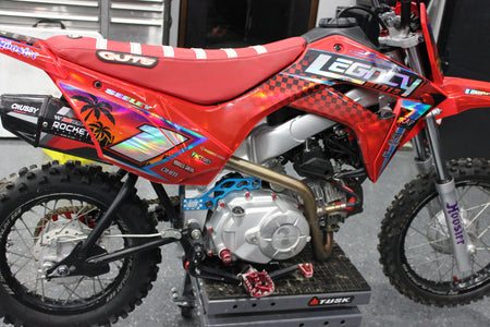 CRF110 19+ Frame Brace set - Factory Minibikes