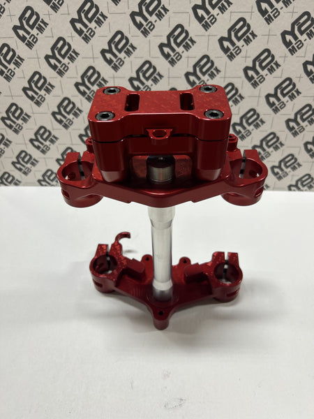 Billet Triple Clamp Set - Gen2 - 2019+ CRF110 & CRF125F/FB - Factory Minibikes