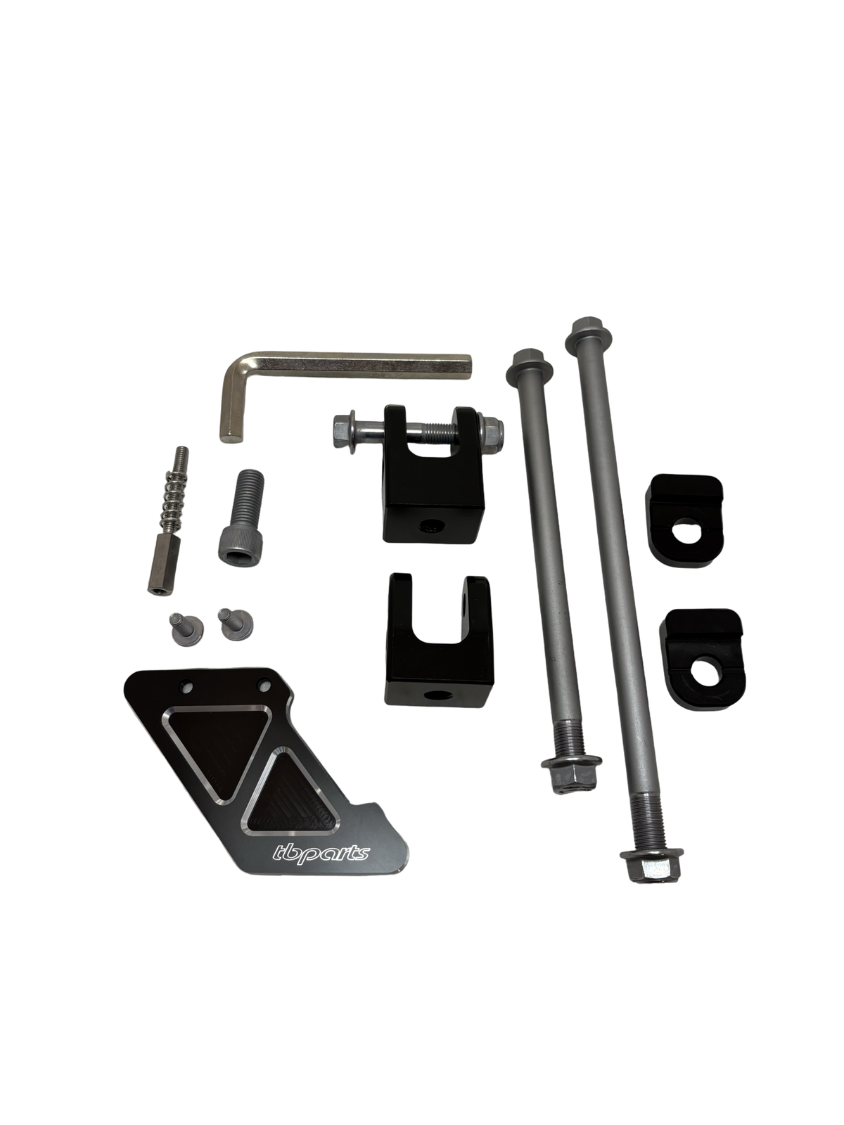 TBparts Swingarm, +2″ Black – Honda CRF110F