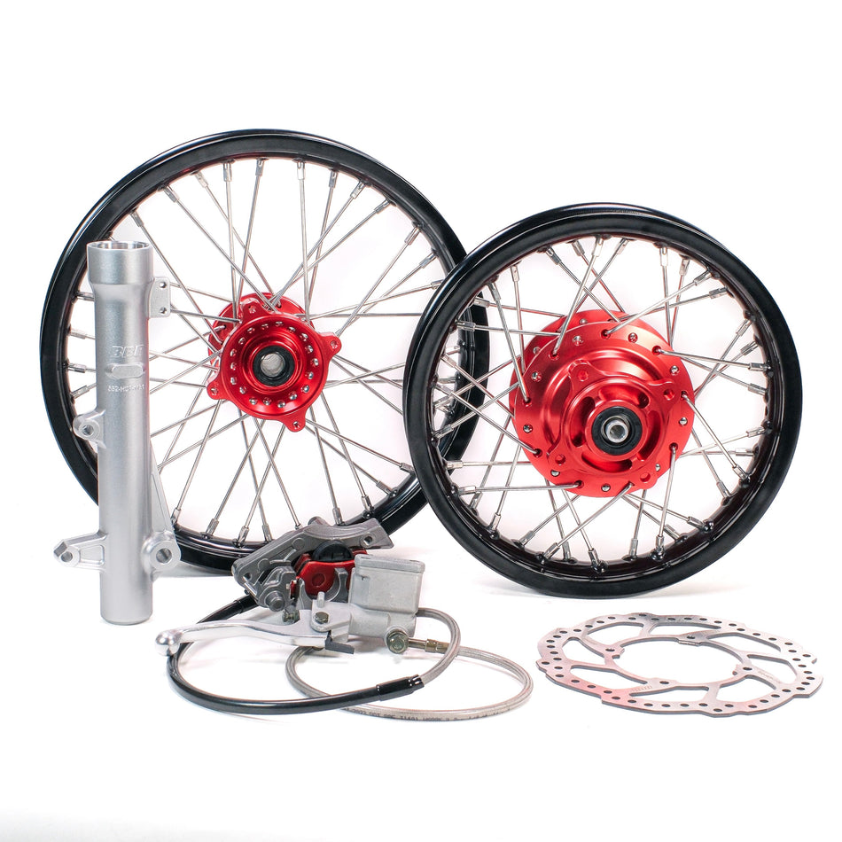 CRF110 - Front Disc Brake Upgrade w/ Complete Wheel Set