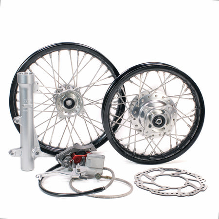 CRF110 - Front Disc Brake Upgrade w/ Complete Wheel Set