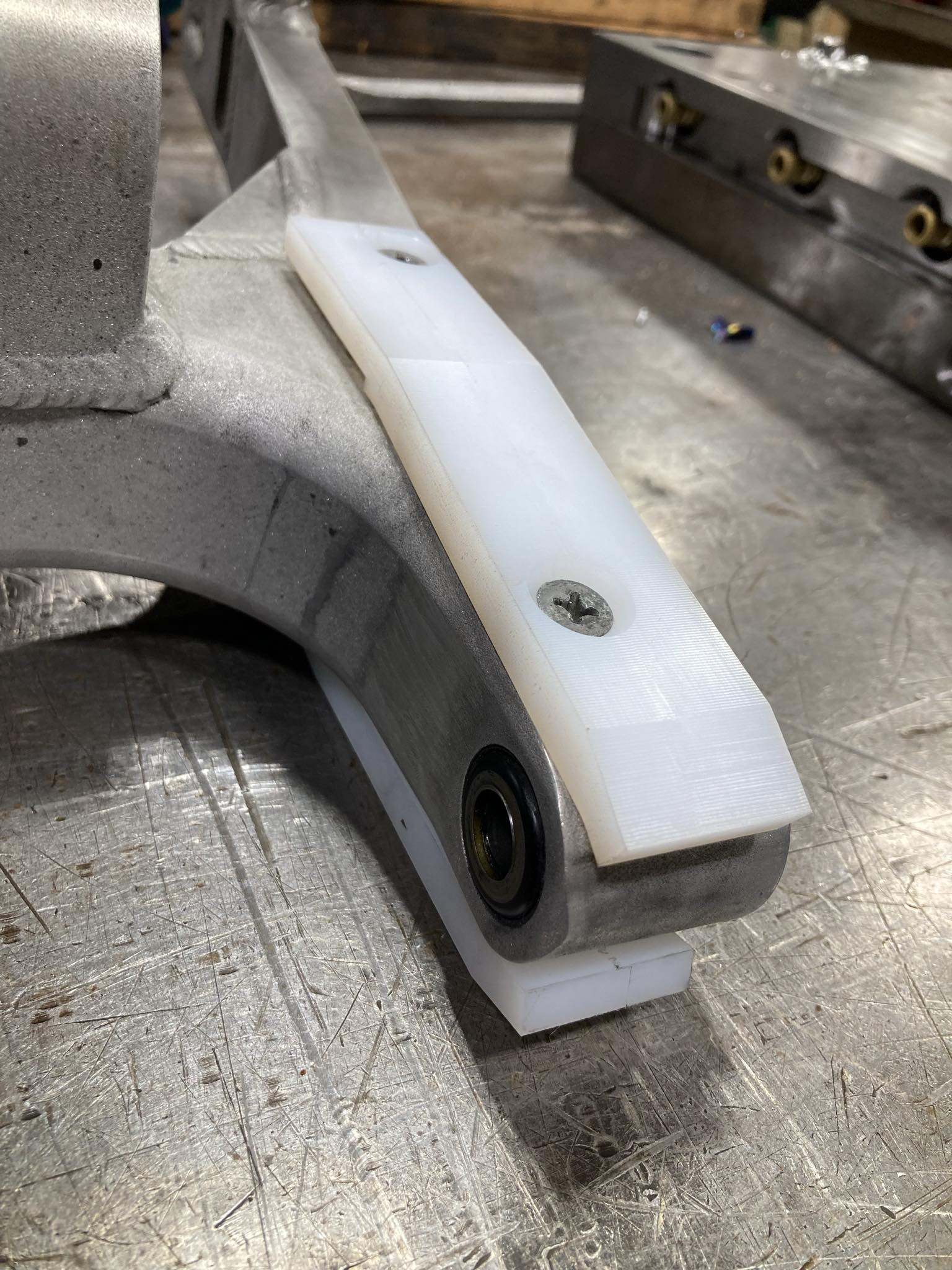 KMX Chain Slider for the OG Two Brothers Long Travel Swingarm