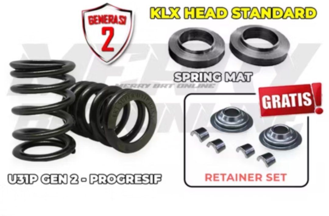 High Performance Valve Spring & Retainer Kit - All KLX140 - Factory Minibikes