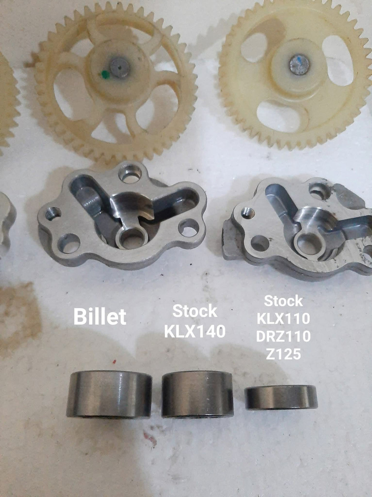 Billet High Volume Oil Pump - KLX140 - Factory Minibikes