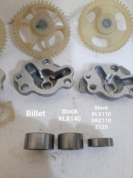 Billet High Volume Oil Pump - KLX140 - Factory Minibikes