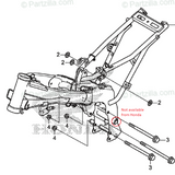 Frame Bushings - Honda CRF110F - Factory Minibikes