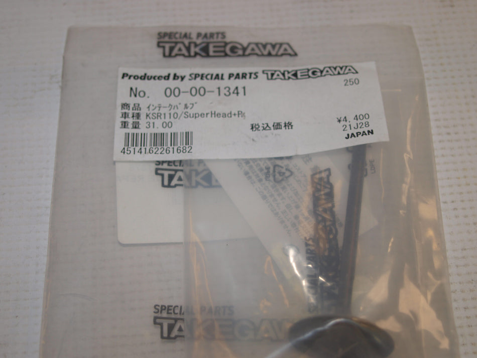 [Repair Parts] Takegawa 30mm Intake Valve for 2V +R Super Head - KLX110 / KSR110 - Factory Minibikes