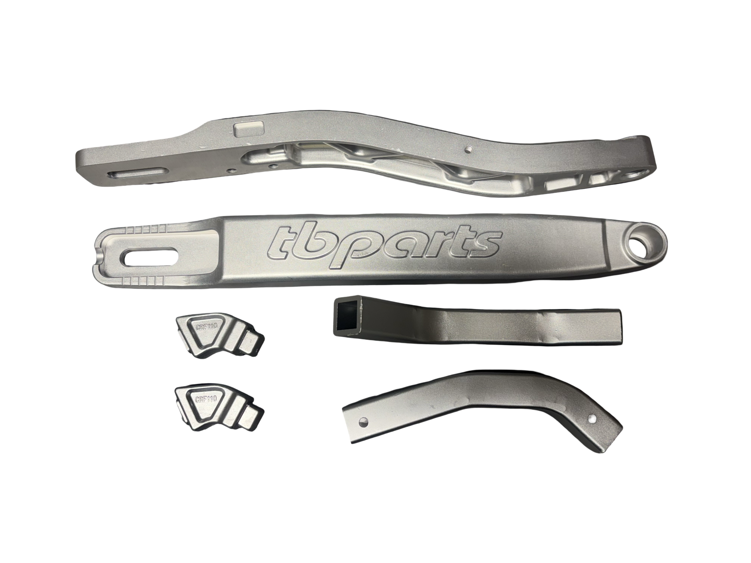TBparts Swingarm, +2″ Black – Honda CRF110F