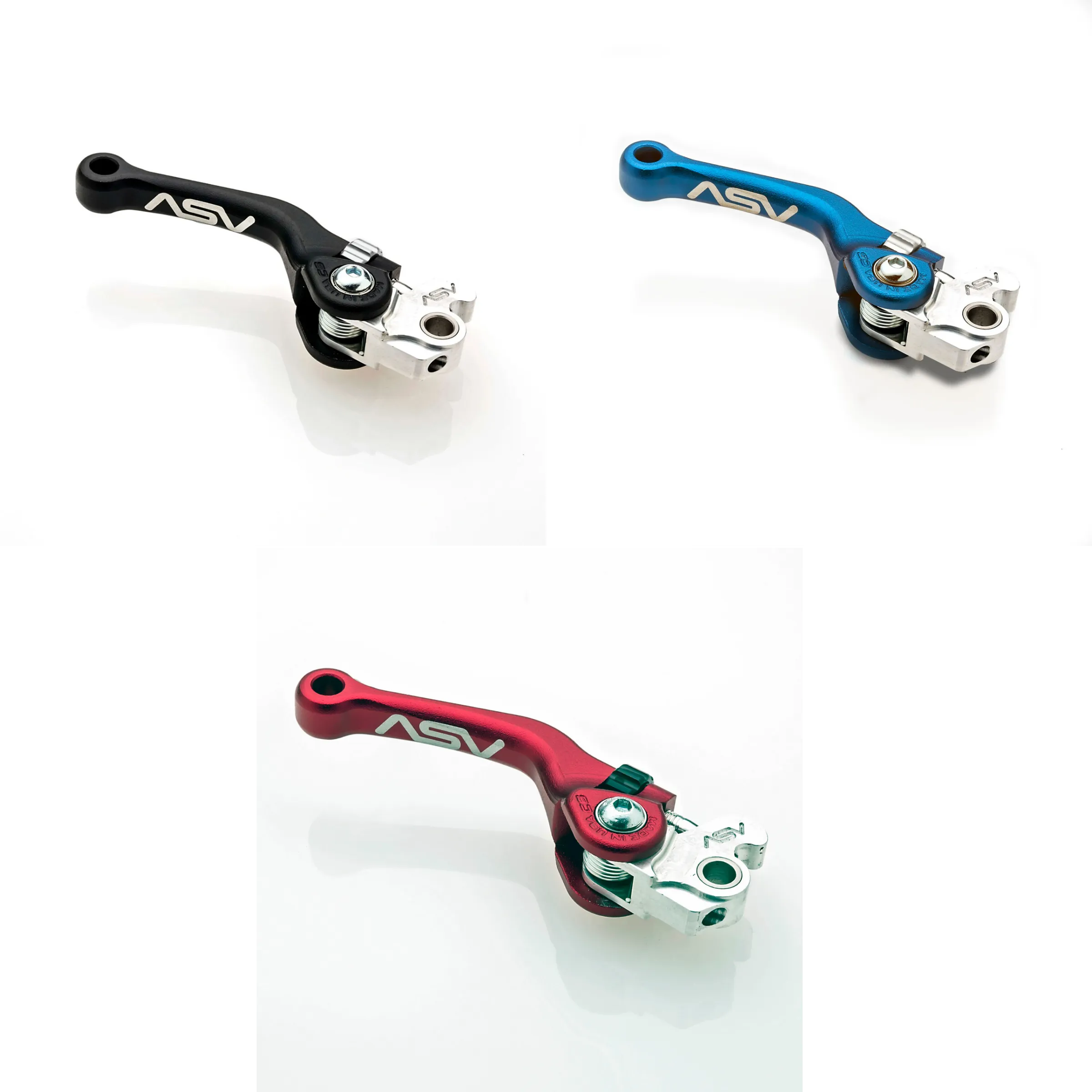 ASV C6 Series Off-Road Brake Lever - Shorty Length - All KLX140 - Factory Minibikes