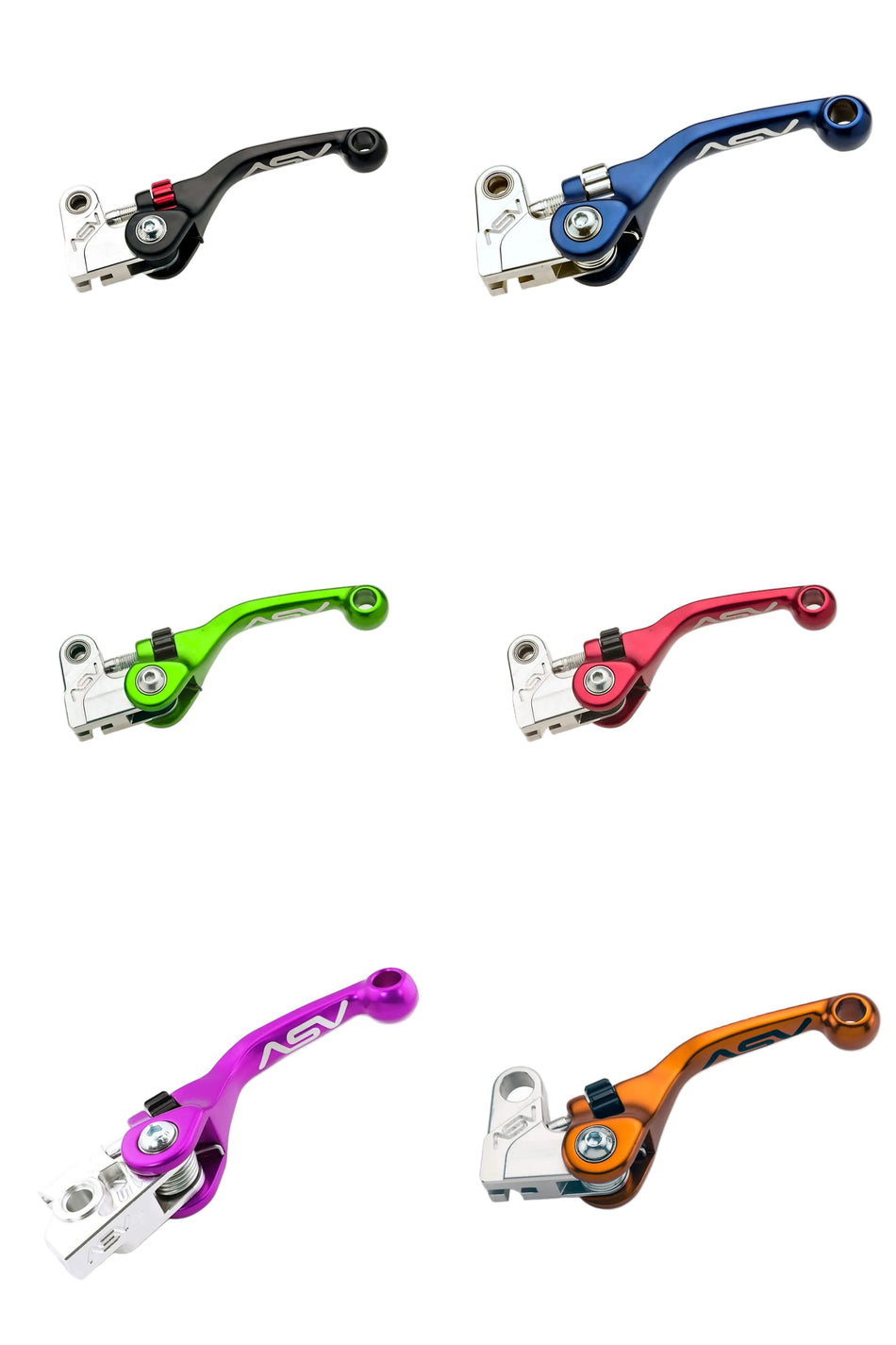ASV F4 Series Clutch Lever - Shorty Length - ALL KLX140 & KLX110L