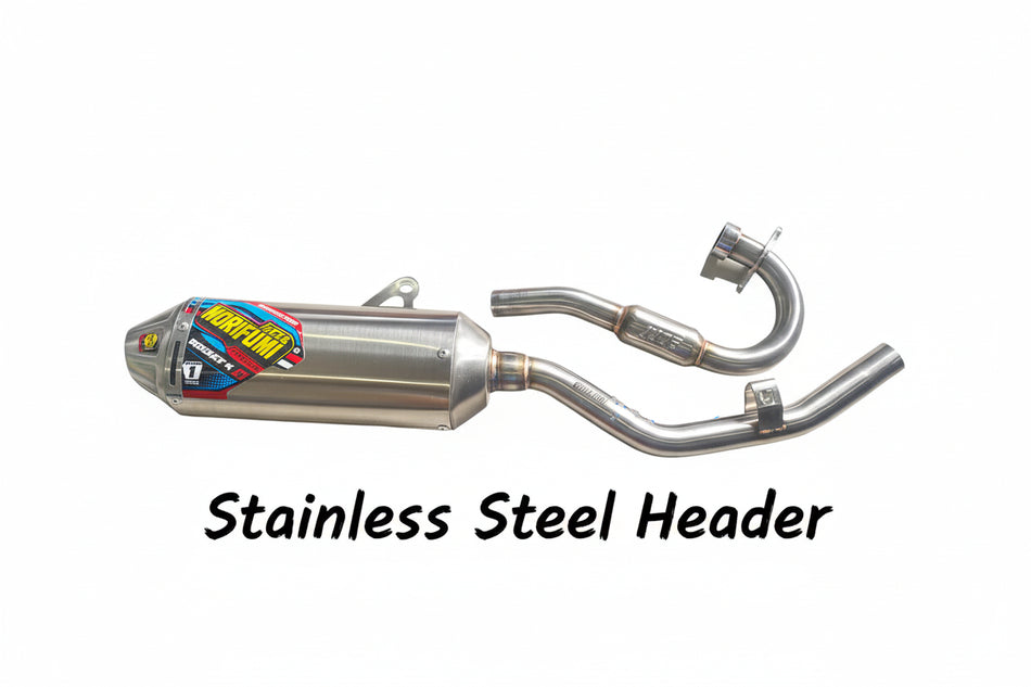 Motorcycle exhaust system