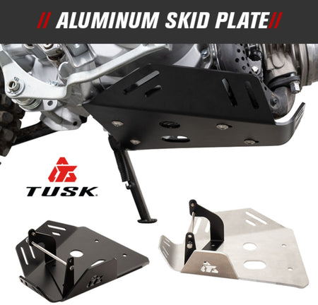Tusk Aluminum Skid Plate - 13-Present CRF110F - Factory Minibikes