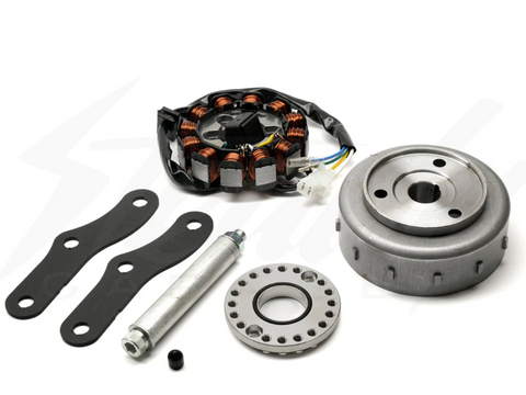 GARAGE SALE -- Chimera Engineering ZS190 Zongshen Daytona Anima 190CC Engine Swap Kit - EFI Honda CRF 110F (2019 +) - Factory Minibikes