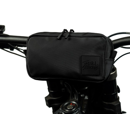 THRILL SEEKER BAR BAG V2 - BLACK - Factory Minibikes