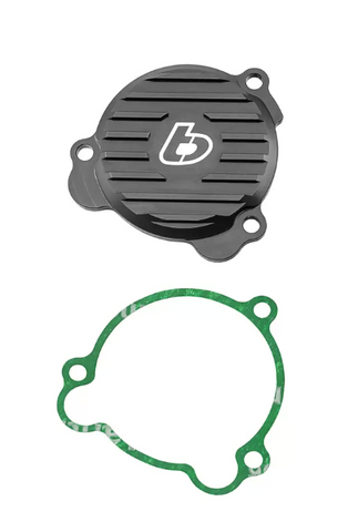 TB Parts Billet Starter Cover, Black – KLX140 - Factory Minibikes