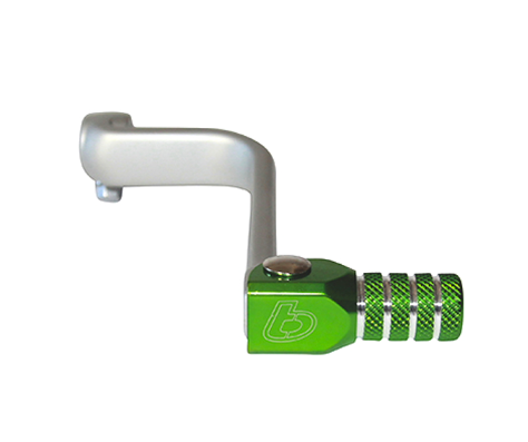 Forged Aluminum Shift Lever, Green/Black – KLX110 2005+ - Factory Minibikes