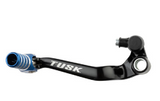Tusk Folding Shift Lever Black/Blue Tip - KLX140 - Factory Minibikes