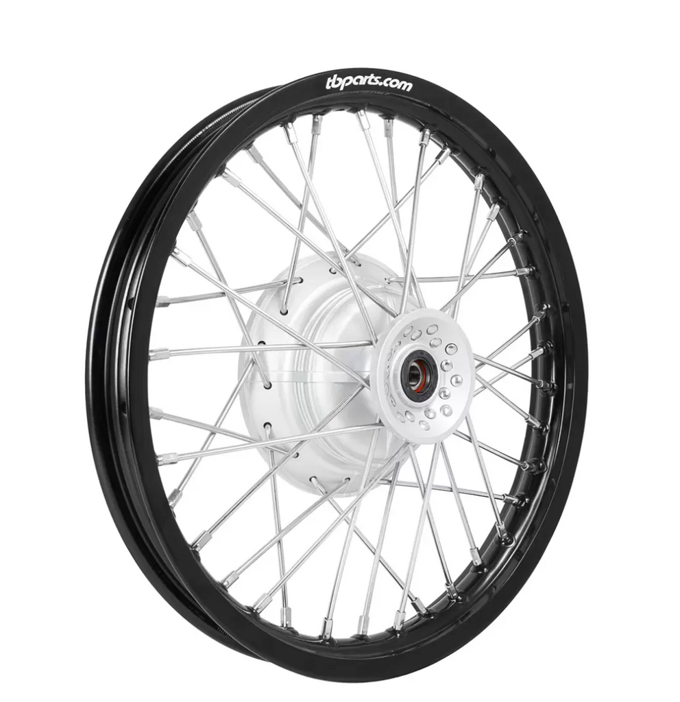 thumbnail image 2 of 60/100-14 80/100-12 Front Rear Wheel Tires Rim For Kawasaki Pit Bike 2 of 11