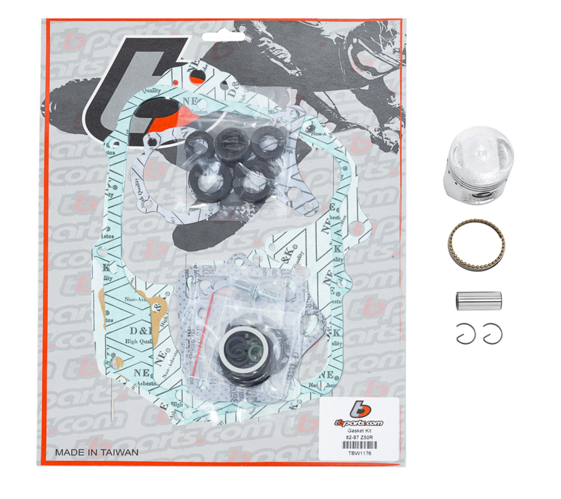 Piston & Gasket/Seal kit – Z50R 1982-1987 - Factory Minibikes