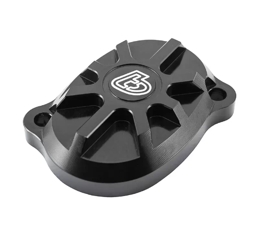 Billet V2 Race Head Cover Set - Black/Red - Factory Minibikes