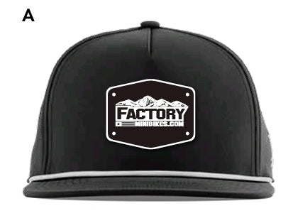 New 2026 Factory Rockies Snapback Hats - Flat 5 Panel Rope - Branded Bills - Factory Minibikes