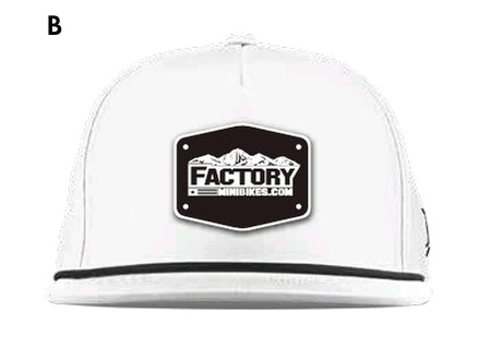 New 2026 Factory Rockies Snapback Hats - Flat 5 Panel Rope - Branded Bills - Factory Minibikes