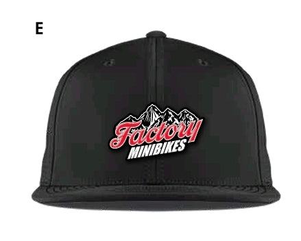 New 2026 Factory Coors Snapback Hats - Flat Performance - Branded Bills - Factory Minibikes