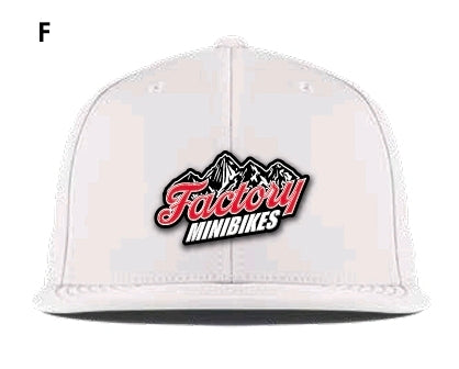 New 2026 Factory Coors Snapback Hats - Flat Performance - Branded Bills - Factory Minibikes