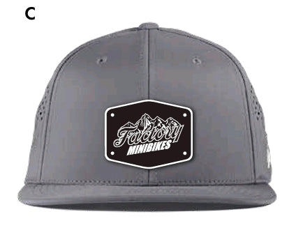 New 2026 Factory Coors Snapback Hats - Flat Performance - Branded Bills - Factory Minibikes