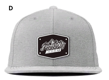 New 2026 Factory Coors Snapback Hats - Flat Performance - Branded Bills - Factory Minibikes