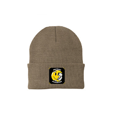 New 2024 Factory Minibikes x Smiley Patch Beanie