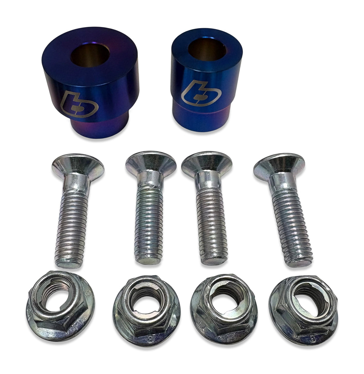 TB Forks, HD springs w/Black TiN Coated uppers, & 315# DNM Shock kit – CRF110 with wheels