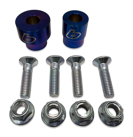 TB Forks, HD springs w/Black TiN Coated uppers, & 350# DNM Shock kit – CRF110 with wheels