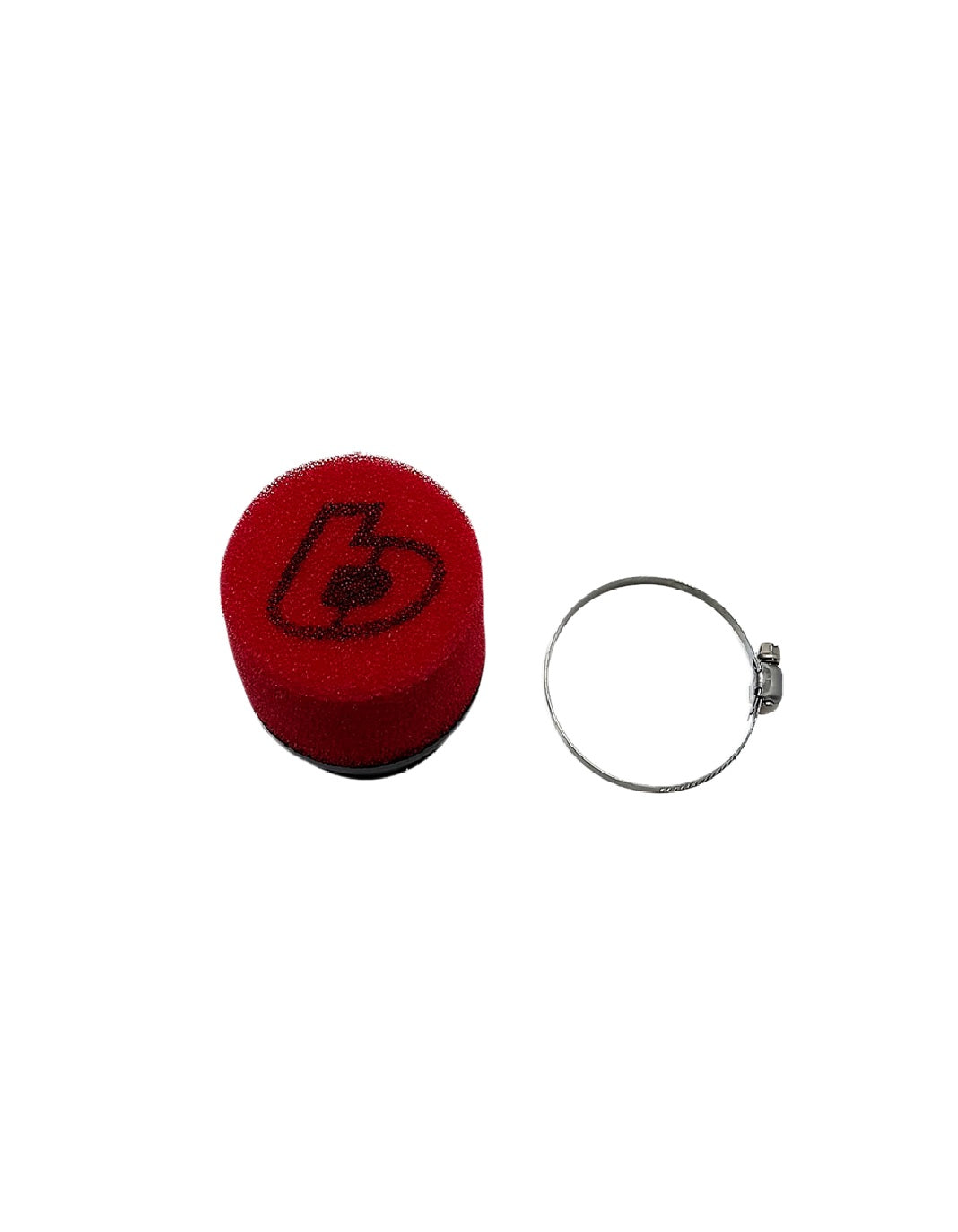 TB Parts 50mm angled dual-layer foam air filter