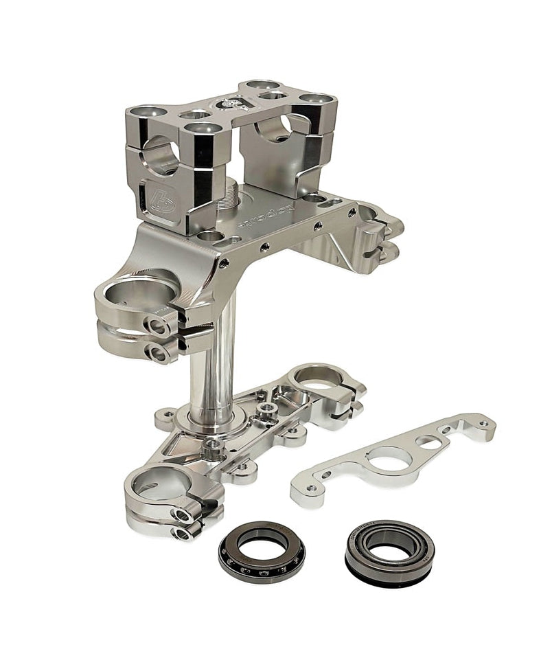 TB Billet CNC Clamp Set w/ Bearings - 2019+ CRF110 & CRF125 - Factory Minibikes