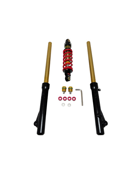 TB Suspension kit, gold with adjusters 350# – CRF110